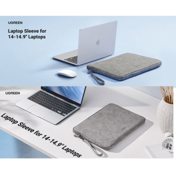 UGREEN LP187 14.9-Inch Waterproof Laptop Sleeve Bag