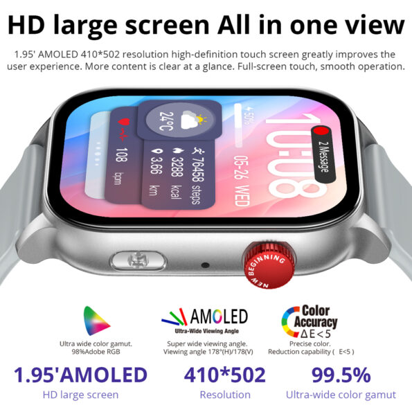 COLMI P78 Bluetooth Calling SmartWatch