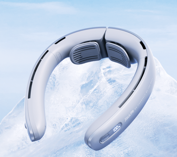 JISULIFE FA45 NeckFan Pro1 with LED Display