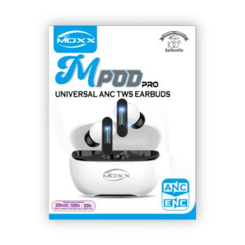 MOXX MPOD Pro ANC True Wireless Earbuds